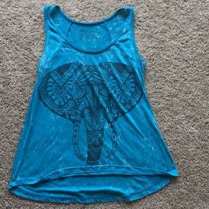 Elephant Tank Top by L.O.L Vintage